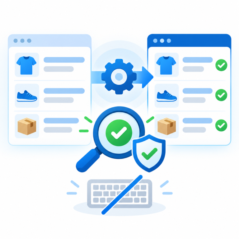 Error-free automated order transfer