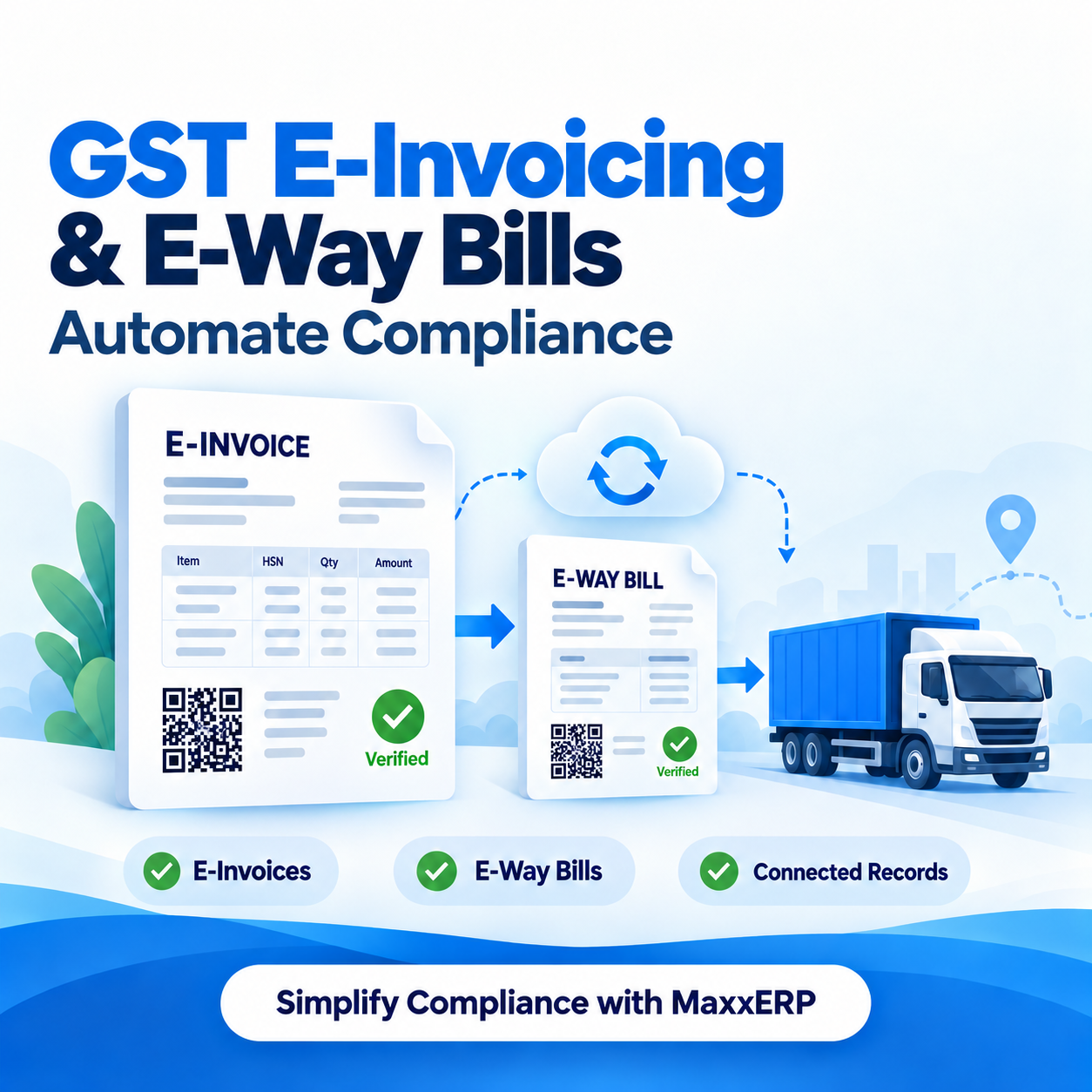 GST E-Invoicing and E-Way Bills: How MaxxERP Automates Compliance