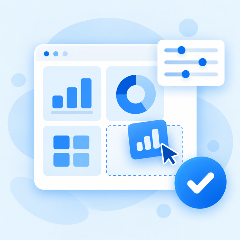 No-code dashboard builder