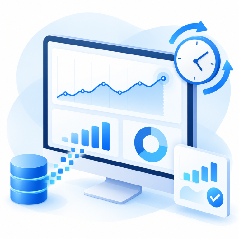 Real-time reporting dashboard